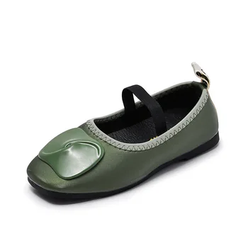 Girls Shoes Princess Sweet Children's Flats Medium Big 2-10 Years Kids Leather Shoes Elastic Band Single Shoes 26-36 Soft Cute
Girls Shoes Princess Sweet Children's Flats Medium Big 2-10 Years Kids Leather Shoes Elastic Band Single Shoes 26-36 Soft Cute