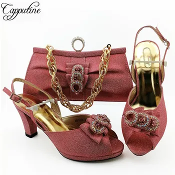 Hot sale red high heel sandal shoes and clutch handbag set for wedding/party MM1096 heel height 8.5cm 
Hot sale red high heel sandal shoes and clutch handbag set for wedding/party MM1096 heel height 8.5cm