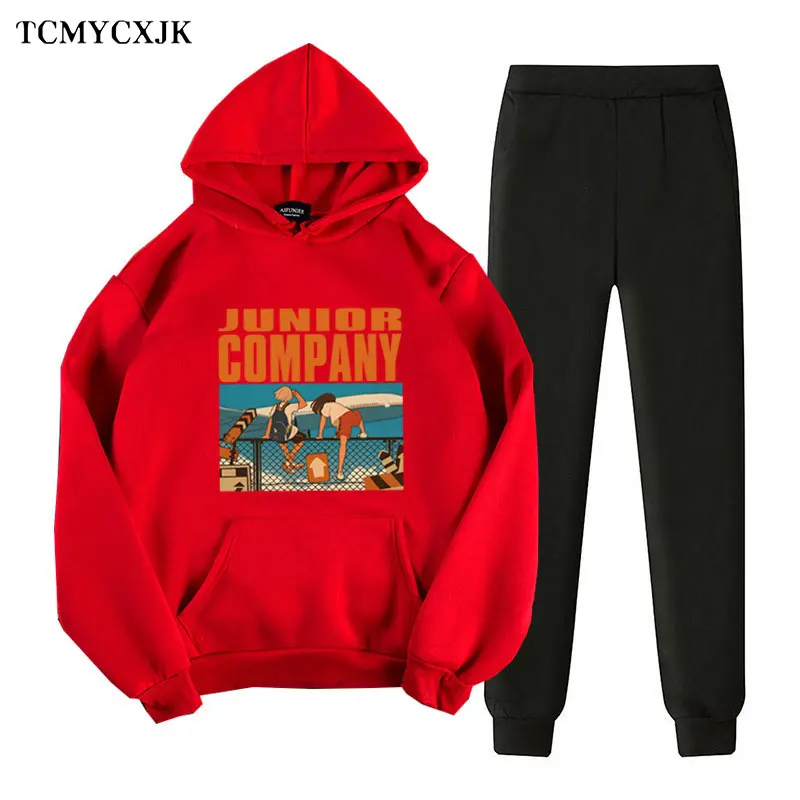 Hoodies Women Long Sleeve Sweatshirt Cartoon Anime Tracksuit Harajuku Two Piece Set Women Autumn Casual Loose Female Sportswear
Hoodies Women Long Sleeve Sweatshirt Cartoon Anime Tracksuit Harajuku Two Piece Set Women Autumn Casual Loose Female Sportswear