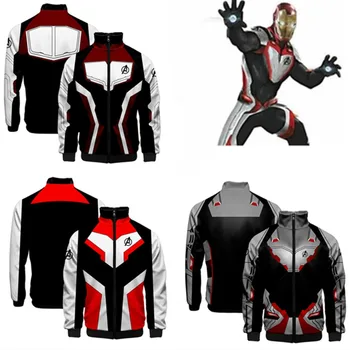 Avengers Endgame Quantum Realm Sweatshirt Jacket Cosplay Costumes Advanced Tech Hoodie 3D printing Iron Man Stand Collar Jacket
Avengers Endgame Quantum Realm Sweatshirt Jacket Cosplay Costumes Advanced Tech Hoodie 3D printing Iron Man Stand Collar Jacket