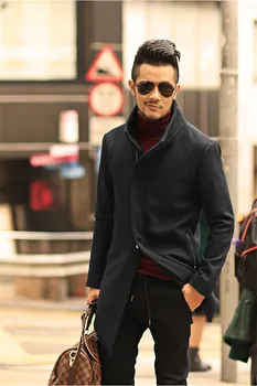 Designer Inclined Zipper Mens Coats Fashion Stand Collar Casual Winter Jacket Plus Size Long Sleeve Coats
Designer Inclined Zipper Mens Coats Fashion Stand Collar Casual Winter Jacket Plus Size Long Sleeve Coats