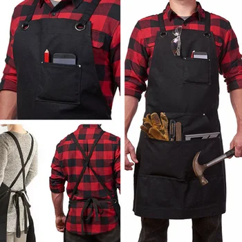 Gardening Holder Cross Strap Work Carpenter Adjustable Soft Practical Durable With Pockets Barbecue Woodwork Tool Apron Canvas
Gardening Holder Cross Strap Work Carpenter Adjustable Soft Practical Durable With Pockets Barbecue Woodwork Tool Apron Canvas