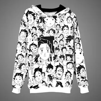 Demon Slayer hoodie Graphic Kamado Tanjirou cosplay costume autumn Streetwear Punk Kimetsu No Yaiba clothes Japan Men funny face
Demon Slayer hoodie Graphic Kamado Tanjirou cosplay costume autumn Streetwear Punk Kimetsu No Yaiba clothes Japan Men funny face