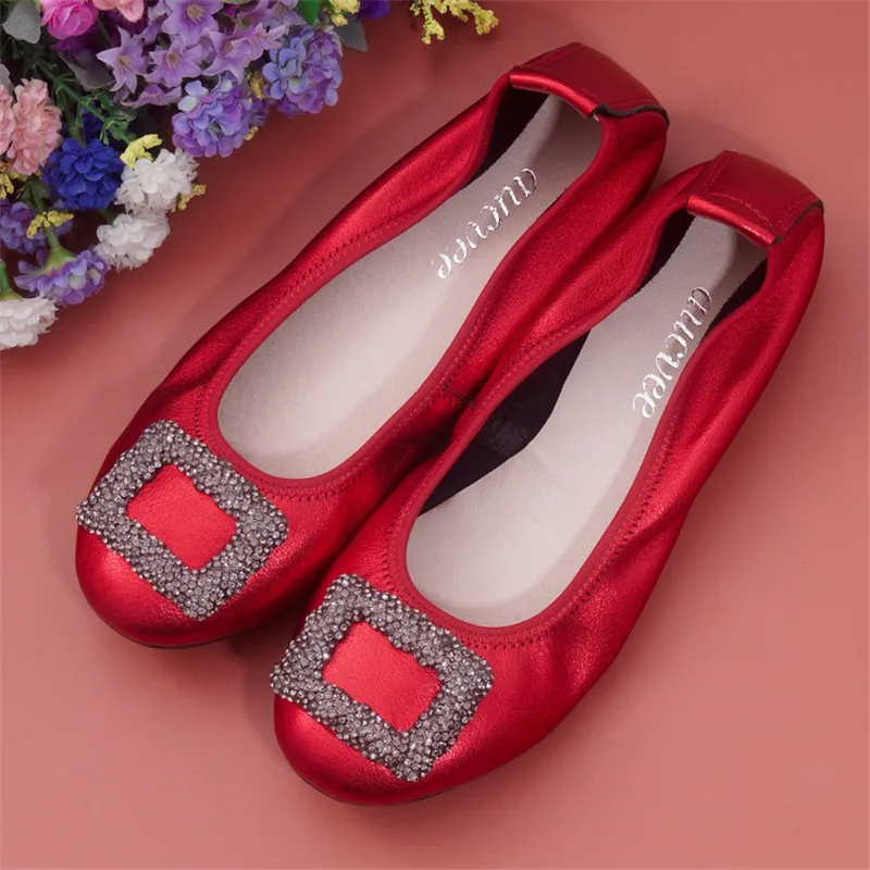 AUCVEE Genuine Leather Ballet Flats Women Brand Round Toe Flat Shoes Woman Soft Ballerina Flats Lady Loafers Sneaker Big Size 44
AUCVEE Genuine Leather Ballet Flats Women Brand Round Toe Flat Shoes Woman Soft Ballerina Flats Lady Loafers Sneaker Big Size 44