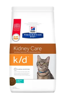 HILL'S HILL'S PRESCRIPTION DIET K / D adult cats with renal diseases and urolithiasis (oxalate, urate) with tuna
HILL'S HILL'S PRESCRIPTION DIET K / D adult cats with renal diseases and urolithiasis (oxalate, urate) with tuna