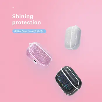 NILLKIN Glitter case For Air pods Pro Case PU Leather Candy Colors Wireless Bluetooth Earphone Case Can Wireless charging
NILLKIN Glitter case For Air pods Pro Case PU Leather Candy Colors Wireless Bluetooth Earphone Case Can Wireless charging