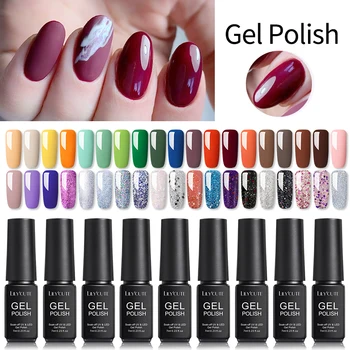 LILYCUTE 7ml Nude Glitter Soak Off UV Led Gel Polish Summer Color Long Lasting Top Base Coat Nail Art Design Hybrid Varnishes
LILYCUTE 7ml Nude Glitter Soak Off UV Led Gel Polish Summer Color Long Lasting Top Base Coat Nail Art Design Hybrid Varnishes