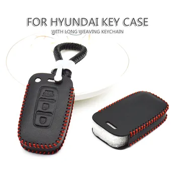 Leather Car Accessories Key Case Cover For Hyundai Veloster Creta Kona IX20 IX35 I10 I20 I40 I30 Hb20 Tucson Solaris Sonata Key
Leather Car Accessories Key Case Cover For Hyundai Veloster Creta Kona IX20 IX35 I10 I20 I40 I30 Hb20 Tucson Solaris Sonata Key