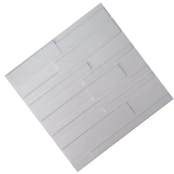 3DARTWALL White PVC 3D Wall Panels with Popular Style Brick Design, Comes in 12 Tiles Covering 32 Sq Ft
3DARTWALL White PVC 3D Wall Panels with Popular Style Brick Design, Comes in 12 Tiles Covering 32 Sq Ft