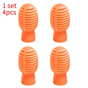 4pcs/set Quick Rebound Accessories Instruments Soft Sleeve Silicone Cover Full Coverage Training Drum Stick Head
4pcs/set Quick Rebound Accessories Instruments Soft Sleeve Silicone Cover Full Coverage Training Drum Stick Head