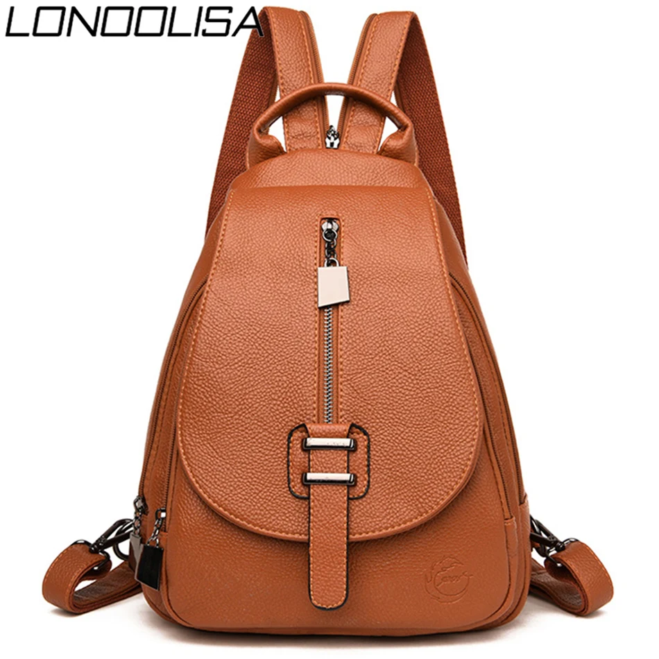Women Leather Backpack Female Chest Shoulder Bags For Women 2019 Travel Backpack Bagpack Mochilas School Bags For Teenage Girls
Women Leather Backpack Female Chest Shoulder Bags For Women 2019 Travel Backpack Bagpack Mochilas School Bags For Teenage Girls