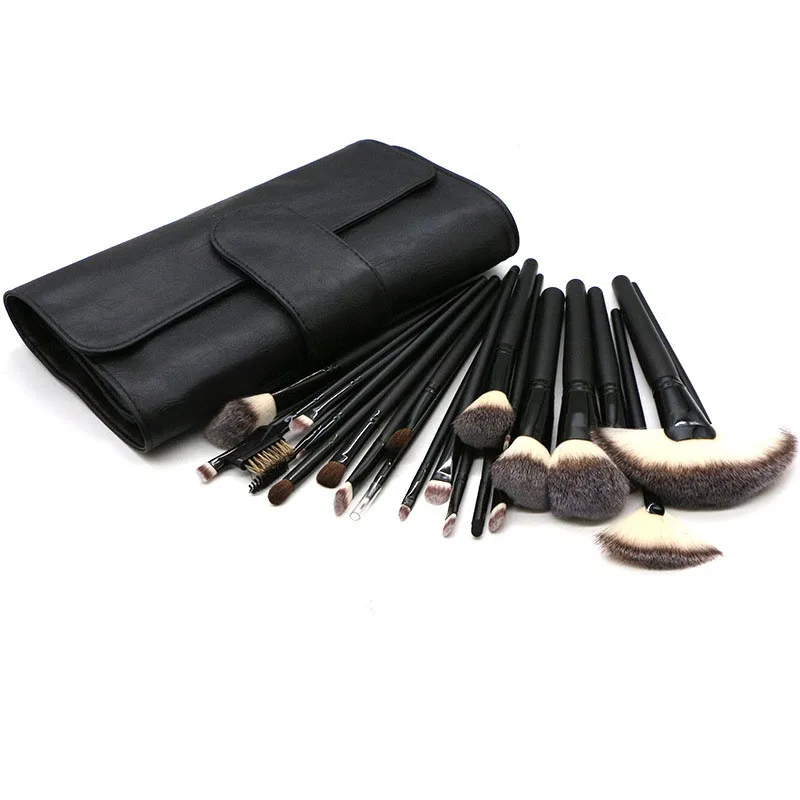 

24pcs Makeup Brushes Tool Set Cosmetic Powder Eye Shadow Foundation black Blush Blending Beauty Brush Maquiagem mutifunction