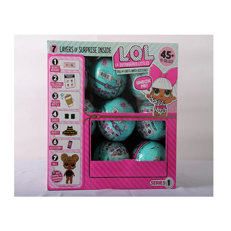 L.O.L. Surprise! Doll surprise toy beautiful hair doll generation DIY handmade blind box model doll toy gift child birthday gift
L.O.L. Surprise! Doll surprise toy beautiful hair doll generation DIY handmade blind box model doll toy gift child birthday gift