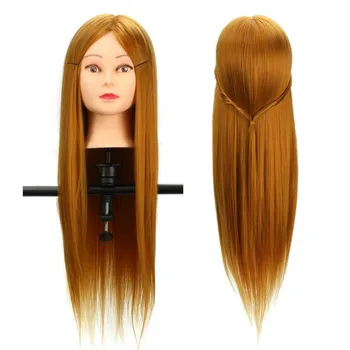 70cm 30% Gold Real Natural Hair Training Mannequin Head With Stand Holder For Hairstyles Professional Practice Wig Head
70cm 30% Gold Real Natural Hair Training Mannequin Head With Stand Holder For Hairstyles Professional Practice Wig Head