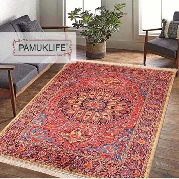 Pamuklife Artificial Leather Based Non Slip Base Carpet Vintage Modern Super Soft Carpet Washable Daily Healthy Fashion Style
Pamuklife Artificial Leather Based Non Slip Base Carpet Vintage Modern Super Soft Carpet Washable Daily Healthy Fashion Style