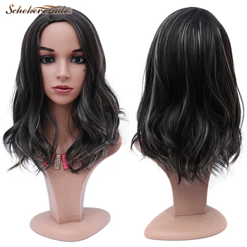 Scheherezade Mix Grey Natural Black Synthetic Wigs Short Wavy Bob Wigs For Women Highlight Heat Resistant Cosplay Wig
Scheherezade Mix Grey Natural Black Synthetic Wigs Short Wavy Bob Wigs For Women Highlight Heat Resistant Cosplay Wig