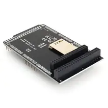 Nouveau Module de carte d'extension de bouclier TFT/SD de 3.2 pouces pour Arduino Due Module LCD adaptateur de carte SD 2.8(China)