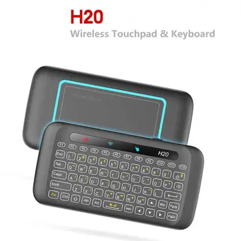 H20 Mini Double-sided Wireless Touch Keyboard Full-screen Touchpad Air Mouse Colorful Light Portable Backlit Keypad
H20 Mini Double-sided Wireless Touch Keyboard Full-screen Touchpad Air Mouse Colorful Light Portable Backlit Keypad