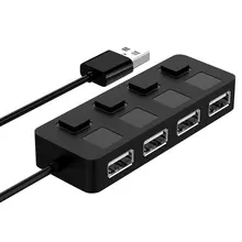 USB 2.0 Hub Multi USB Splitter 4 Ports Expander Multiple USB 2.0 Hub Use Power Adapter USB 2.0 Hub With Switch For PC Computer
USB 2.0 Hub Multi USB Splitter 4 Ports Expander Multiple USB 2.0 Hub Use Power Adapter USB 2.0 Hub With Switch For PC Computer