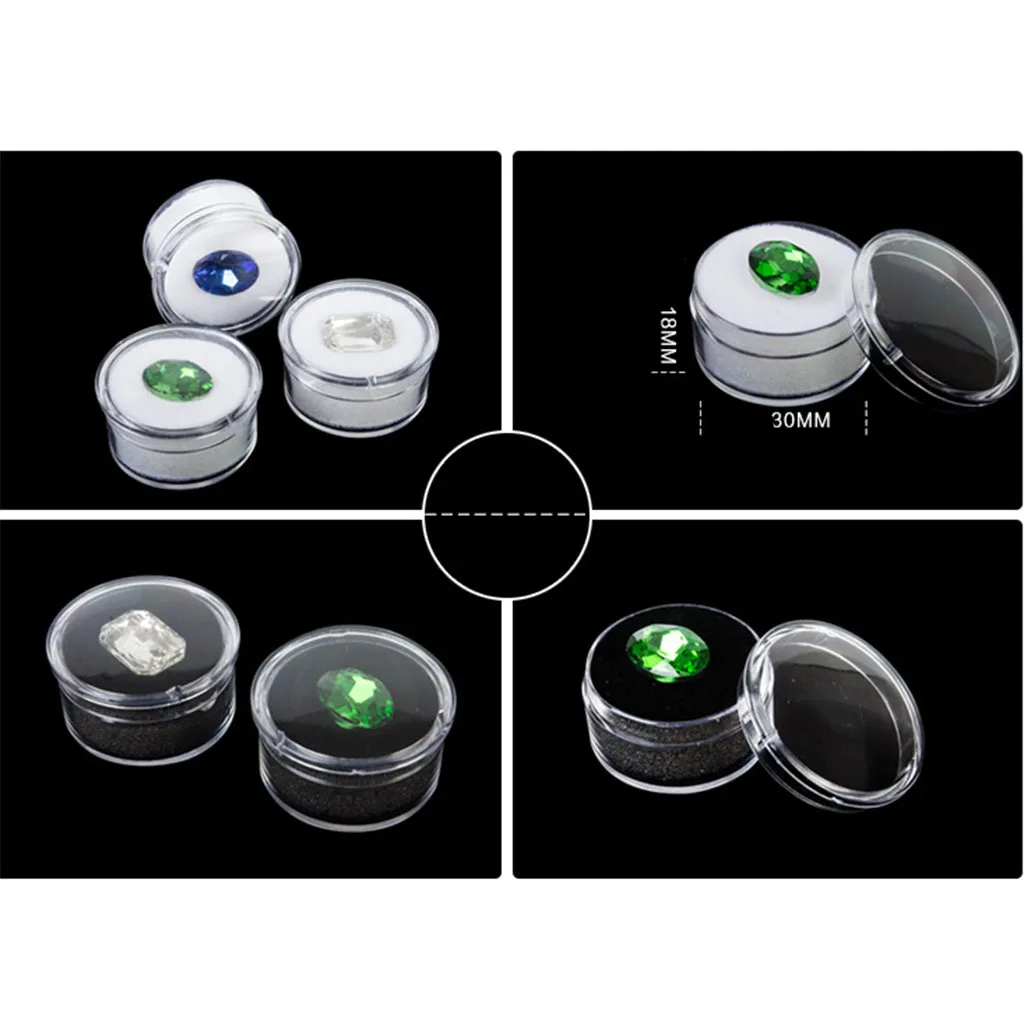 Black Foam Gem Jars Diamond Painting Storage Case Tool Diamond Painting Box Gemstone Beads Organizer Accessories Shockproof Black Foam Gem Jars Diamond Painting Storage Case Tool Diamond Painting Box Gemstone Beads Organizer Accessories Shockproof