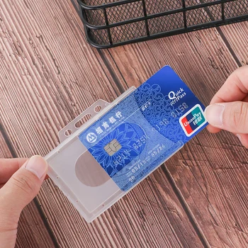 2 PC Plastic Multi-use Hard Plastic Badge Work ID Card Holder Protector Cover Case ID Card Holder Useful Design
2 PC Plastic Multi-use Hard Plastic Badge Work ID Card Holder Protector Cover Case ID Card Holder Useful Design