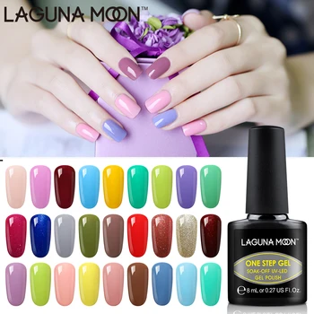 Lagunamoon 8ml One Step Pure Color UV Gel Nail Polish Nail Art DIY Soak Off LED Gel Varnish Semi Permanent Lacquer Hybrid Gellak
Lagunamoon 8ml One Step Pure Color UV Gel Nail Polish Nail Art DIY Soak Off LED Gel Varnish Semi Permanent Lacquer Hybrid Gellak