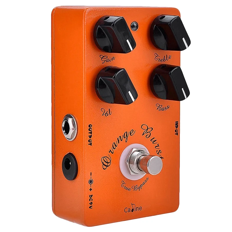 Caline CP-18 Burst Overdrive Guitar Effect Pedal Orange Amplifier Guitar Pedal Accessories Parts
Caline CP-18 Burst Overdrive Guitar Effect Pedal Orange Amplifier Guitar Pedal Accessories Parts
