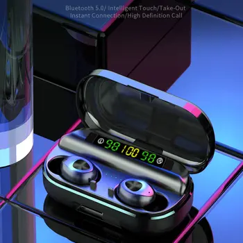 V10 Wireless Earphone Mini Sport In-ear Headset Stereo Handsfree Noise Cancelling Earphones with Charging Box
V10 Wireless Earphone Mini Sport In-ear Headset Stereo Handsfree Noise Cancelling Earphones with Charging Box