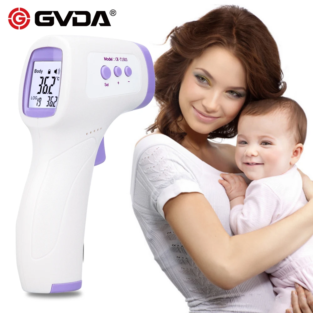 Digital Non Contact Body Infrared Thermometer Portable Baby Adult IR Ear Forehead Body Temperature Test Fever Alarm Temperature
Digital Non Contact Body Infrared Thermometer Portable Baby Adult IR Ear Forehead Body Temperature Test Fever Alarm Temperature