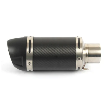 51mm Universal Motorcycle Carbon fiber Exhaust Pipe Muffler Silencer Removable Accessories Stainless Steel Black Short Exhaust
51mm Universal Motorcycle Carbon fiber Exhaust Pipe Muffler Silencer Removable Accessories Stainless Steel Black Short Exhaust