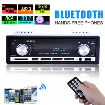 Digital Car Stereo Bluetooth Audio Music MP3 Player 1 DIN In Dash FM Radio Aux Input Receiver SD USB MP3 Player
Digital Car Stereo Bluetooth Audio Music MP3 Player 1 DIN In Dash FM Radio Aux Input Receiver SD USB MP3 Player