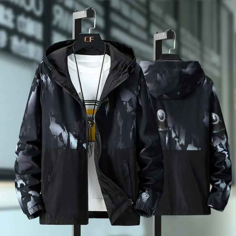 spring Hooded Jackets Men New Patchwork Color Block Pullover Jacket Fashion Tracksuit Coat Men Hip Hop Streetwear Jacket Men
spring Hooded Jackets Men New Patchwork Color Block Pullover Jacket Fashion Tracksuit Coat Men Hip Hop Streetwear Jacket Men