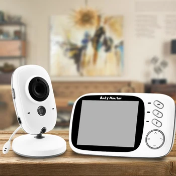 VB603 Wireless Video Color Baby Monitor with 3.2Inches LCD 2 Way Audio Talk Night Vision Surveillance Security Camera Babysitter
VB603 Wireless Video Color Baby Monitor with 3.2Inches LCD 2 Way Audio Talk Night Vision Surveillance Security Camera Babysitter