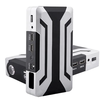 Mobile Power 15000Mah Car Starter Booster Usb Emergency Searchlight Charger Black + White Abs Us Plug
Mobile Power 15000Mah Car Starter Booster Usb Emergency Searchlight Charger Black + White Abs Us Plug