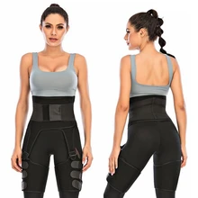 3 in 1 neoprene sweat sauna shaper body slim Belts thigh trimmer leg shapers High waist trainer Shapewear compression waist belt
3 in 1 neoprene sweat sauna shaper body slim Belts thigh trimmer leg shapers High waist trainer Shapewear compression waist belt