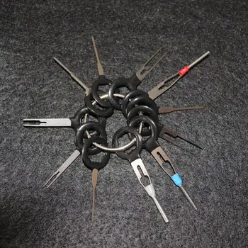11Pcs/Set Terminal Removal Tool Automotive Electrical Wiring Crimp Connector Pull Pin Kit Car Maintenance Hand Tool Set Key
11Pcs/Set Terminal Removal Tool Automotive Electrical Wiring Crimp Connector Pull Pin Kit Car Maintenance Hand Tool Set Key