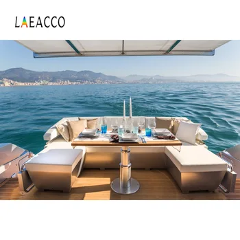 Laeacco Summer Ship Dinner Deck Sea Boat Mountain Vocation Scenic Photographic Background Photo Backdrop Photocall Photo Studio
Laeacco Summer Ship Dinner Deck Sea Boat Mountain Vocation Scenic Photographic Background Photo Backdrop Photocall Photo Studio