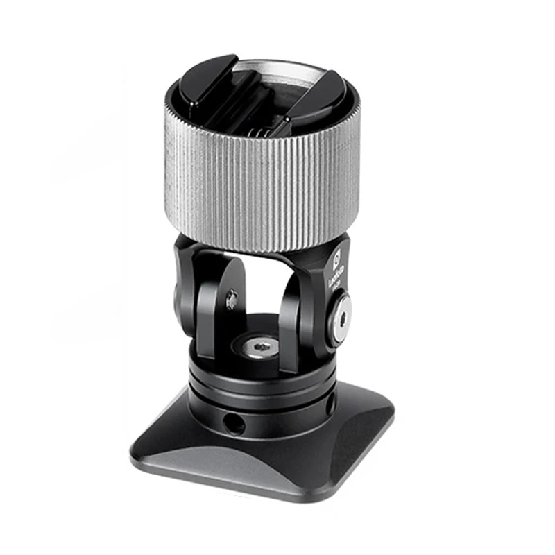 Quick clamping type 360 degree pitch variety of specifications hot and cold shoe base holder
Quick clamping type 360 degree pitch variety of specifications hot and cold shoe base holder