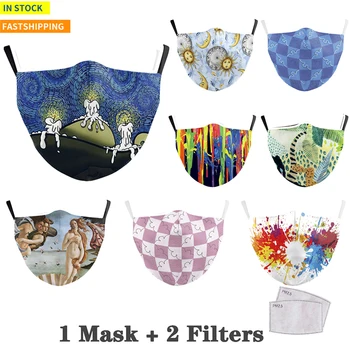 3D Print Cotton Mouth Masks Fashion Anti Breathable Dustproof Mouth Cover Washable Mouth Face Mask Reusable Facemask with Filter
3D Print Cotton Mouth Masks Fashion Anti Breathable Dustproof Mouth Cover Washable Mouth Face Mask Reusable Facemask with Filter