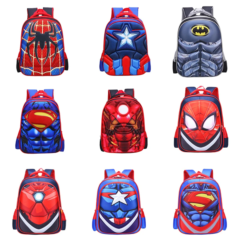 Super hero children backpack fashion spiderman iron man boy school bag grade school briefcase girl travel waist bag storage bag
Super hero children backpack fashion spiderman iron man boy school bag grade school briefcase girl travel waist bag storage bag