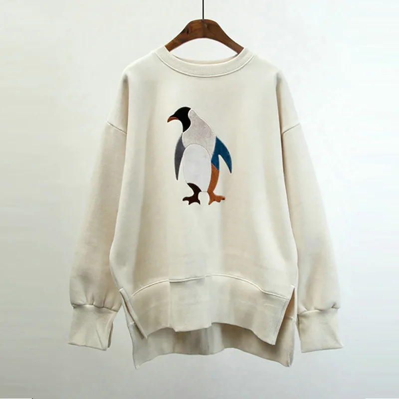 New Style Women Wear In Early Autumn of 2019 with Round Collar and Cartoon Pattern Pullovers Sweatshirts Women Clothing
New Style Women Wear In Early Autumn of 2019 with Round Collar and Cartoon Pattern Pullovers Sweatshirts Women Clothing