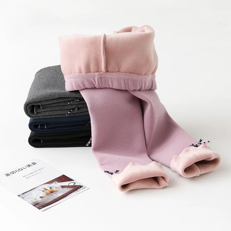 Girls Leggings Winter Korean Style Thick Pants Bow Children Trousers Little Girls Warm Leggings For Girls Kids Long Pants 3-10 Y
Girls Leggings Winter Korean Style Thick Pants Bow Children Trousers Little Girls Warm Leggings For Girls Kids Long Pants 3-10 Y