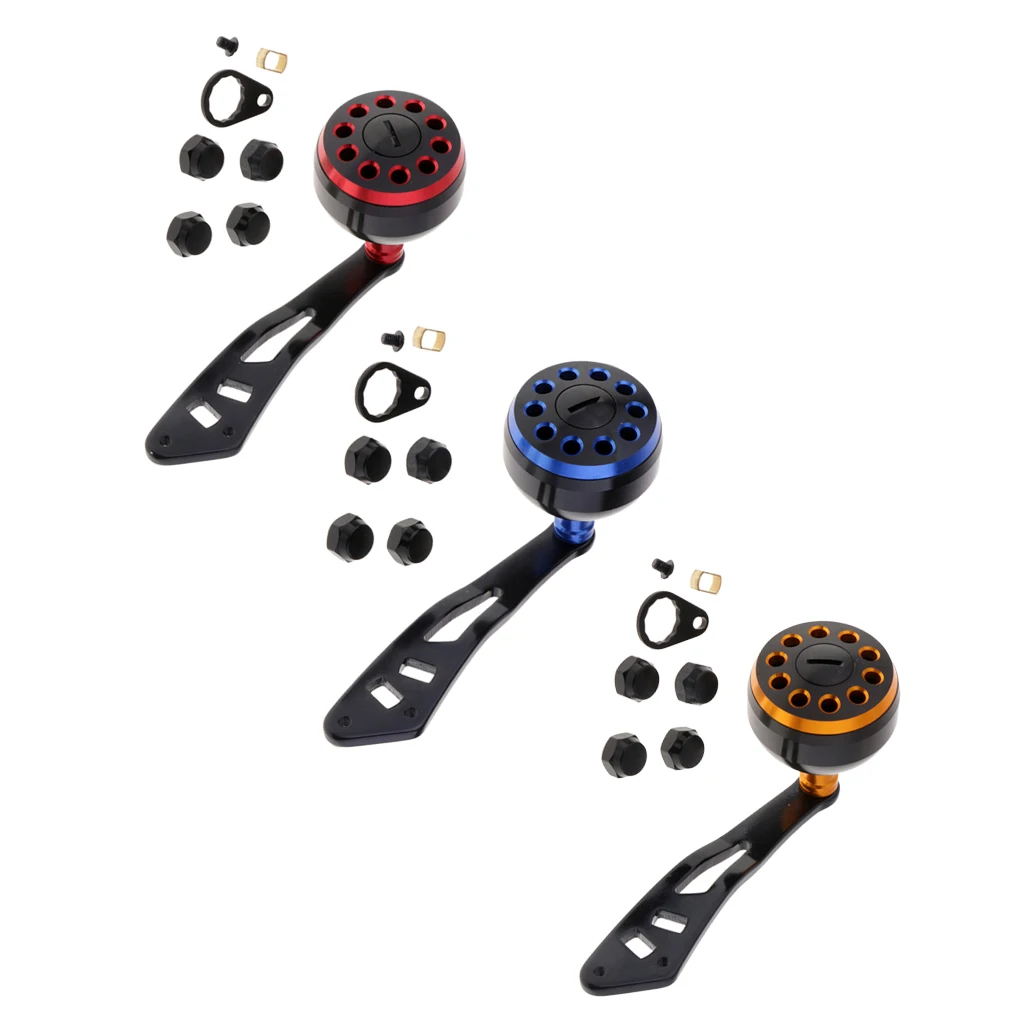 CNC Full Metal Fishing Reel Handle with Knob for Baitcasting/Drum Reel DIY
CNC Full Metal Fishing Reel Handle with Knob for Baitcasting/Drum Reel DIY