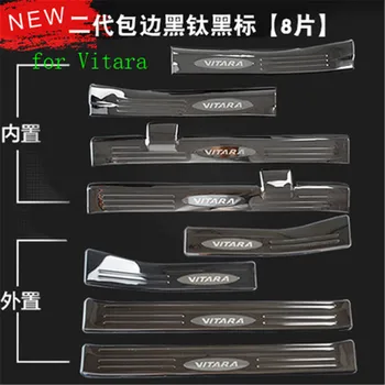 Car styling For Suzuki Vitara 2015-2018 black stainless steel car Scuff Plate/Door Sill Door Sill Car accessories fast
Car styling For Suzuki Vitara 2015-2018 black stainless steel car Scuff Plate/Door Sill Door Sill Car accessories fast