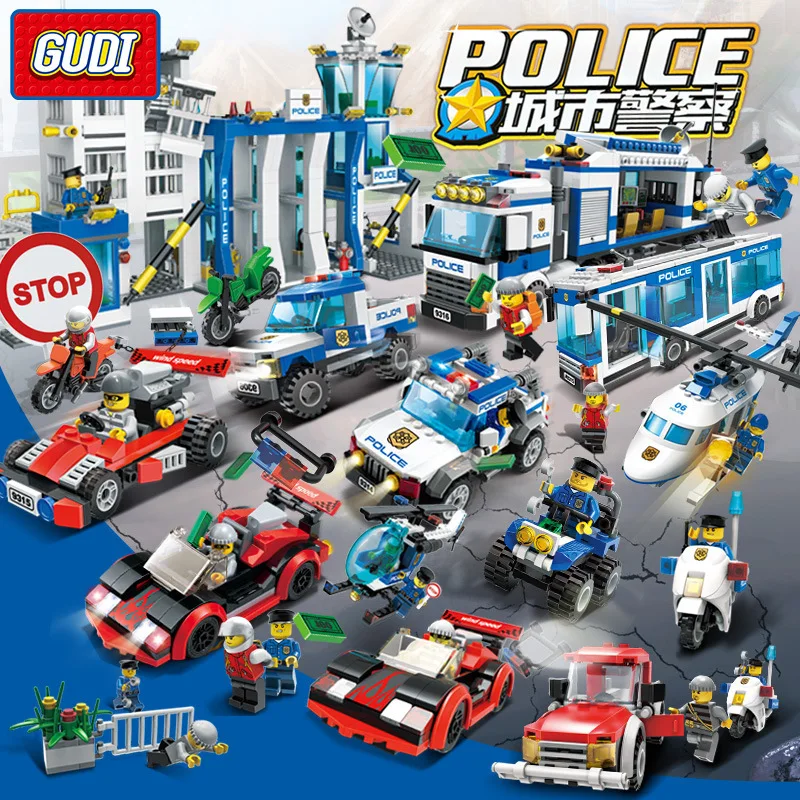 Heat-Goood City Police 93 Series Educational Fight Inserted Assembled Toys Building Blocks Children Early Education Building Blo
Heat-Goood City Police 93 Series Educational Fight Inserted Assembled Toys Building Blocks Children Early Education Building Blo