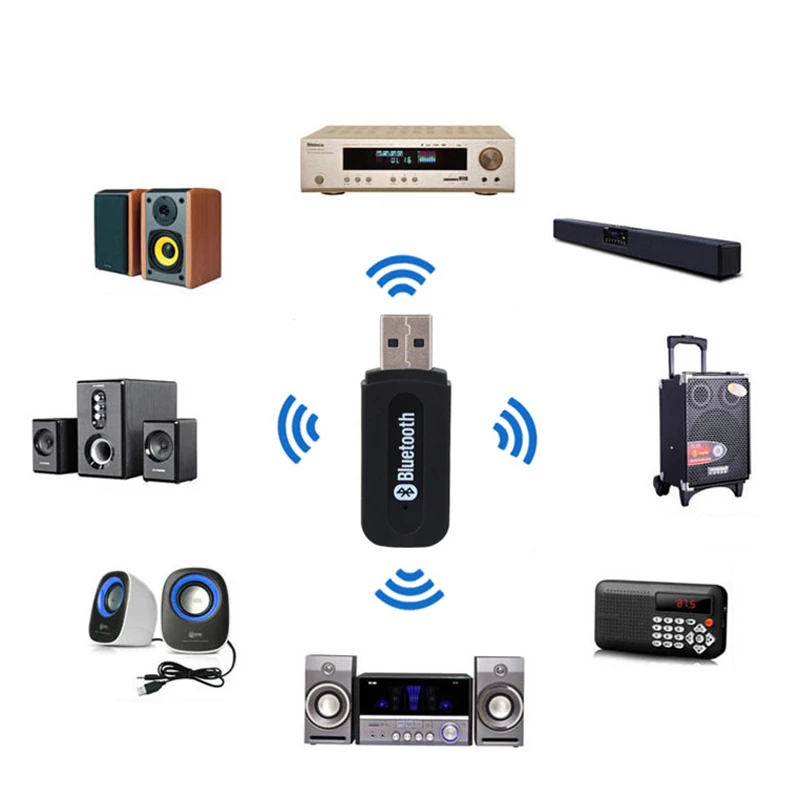 Wireless Bluetooth Car Receiver 4.1 Adapter 3.5mm Jack Audio Transmitter Handsfree Phone Call AUX Music Receiver for Home TV MP3
Wireless Bluetooth Car Receiver 4.1 Adapter 3.5mm Jack Audio Transmitter Handsfree Phone Call AUX Music Receiver for Home TV MP3