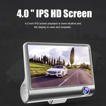 DVR Car 3-lens High-definition Driving Recorder 1080P Multi-language Driving DVR with 4.0 Inch Display Recorder 
DVR Car 3-lens High-definition Driving Recorder 1080P Multi-language Driving DVR with 4.0 Inch Display Recorder