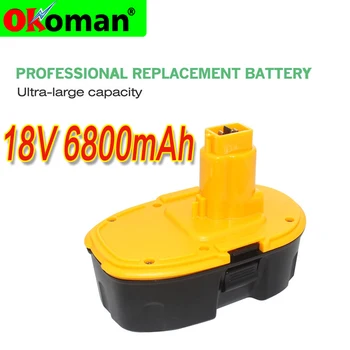 18V 6800Ah Ni-MH Power Tool for Dewalt DC9096 DE9039 DE9095 DW9098 DE9503 DW9096 Replacement Battery L30
18V 6800Ah Ni-MH Power Tool for Dewalt DC9096 DE9039 DE9095 DW9098 DE9503 DW9096 Replacement Battery L30
