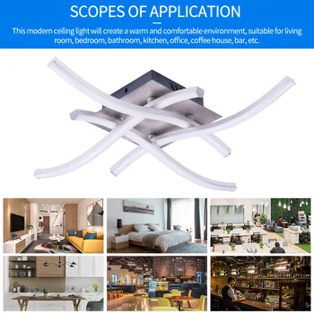 Modern LED Ceiling Light 28w Led Panel Light Aluminium Forked Shaped Ceiling Lamp For Bedroom Living Room Decor Lamp 85-265V
Modern LED Ceiling Light 28w Led Panel Light Aluminium Forked Shaped Ceiling Lamp For Bedroom Living Room Decor Lamp 85-265V