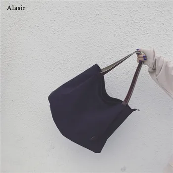Alasir Fashion Panelled Canvas Shoulder Bags Women Casual Tote Bags Pure Color Simple Canvas Handbag Student Large Shopping Bag
Alasir Fashion Panelled Canvas Shoulder Bags Women Casual Tote Bags Pure Color Simple Canvas Handbag Student Large Shopping Bag